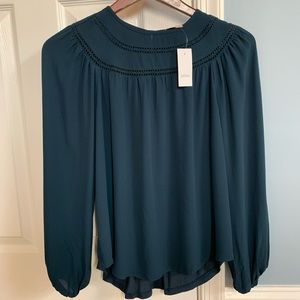 NWT LOFT long sleeve blouse